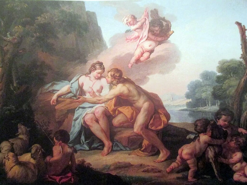 1701-Jean-Charles Frontier - Dafni e Cloe